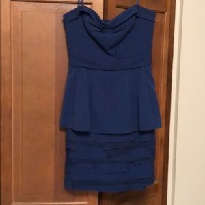 Strapless BCBG cocktail Dress